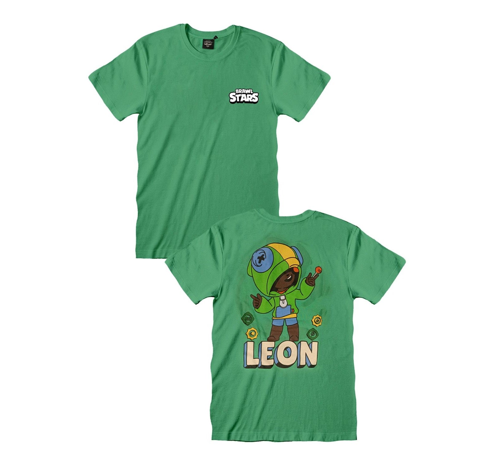 T-Shirt Leon Verde Brawl Stars