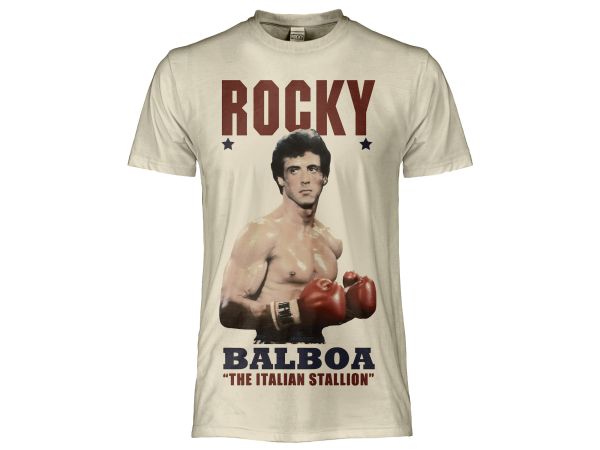 T-Shirt Rocky Balboa beige