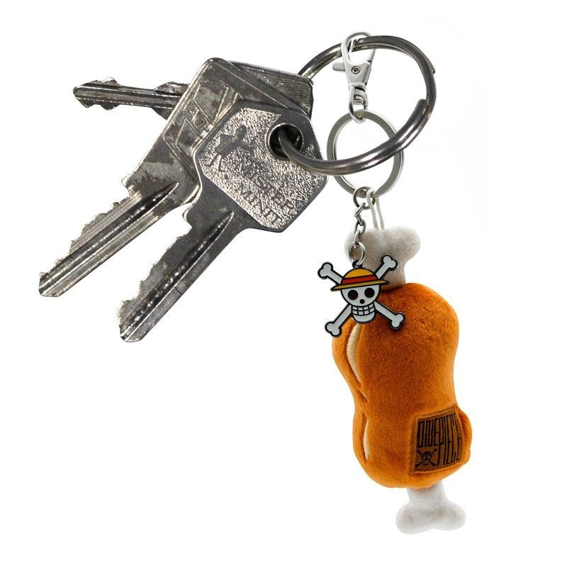 Portachiavi Peluche Meat on a Bone One Piece