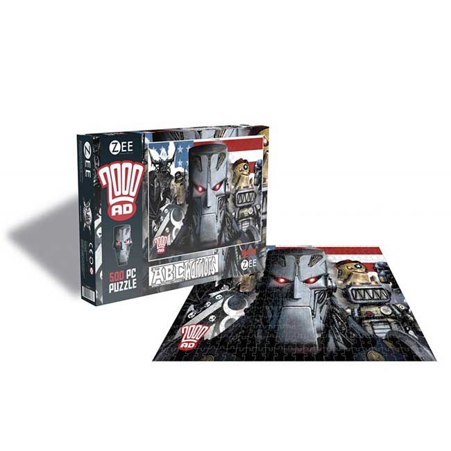 2000 AD Puzzle ABC Warriors 500 pz