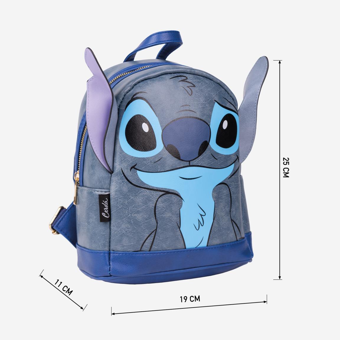 Zaino Stitch in Similpelle con Orecchie 3D – Disney