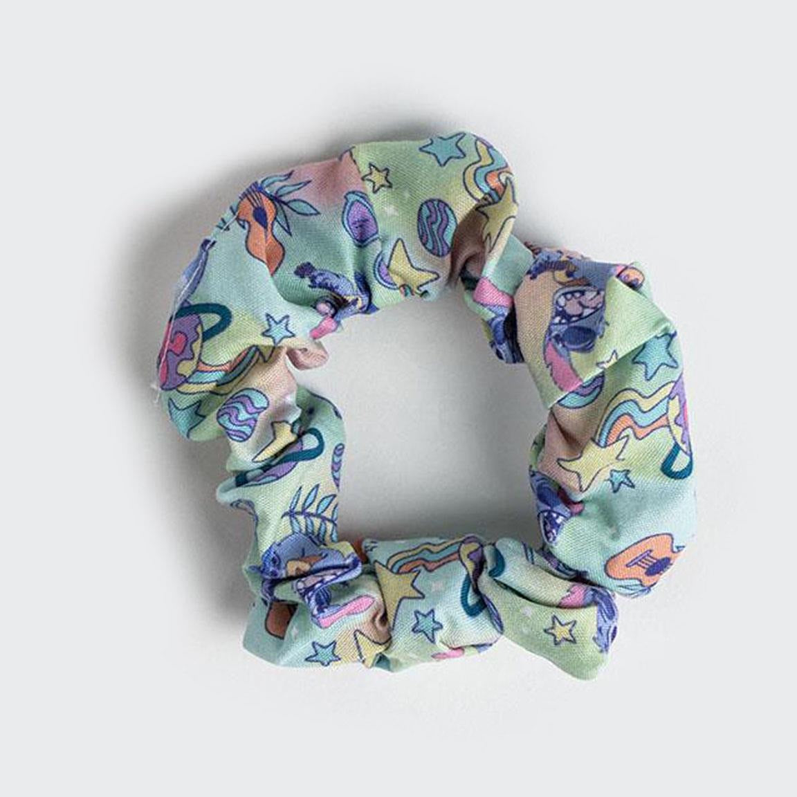 Set 3 elastici per capelli Scrunchies Stitch Lilo e Stitch Disney