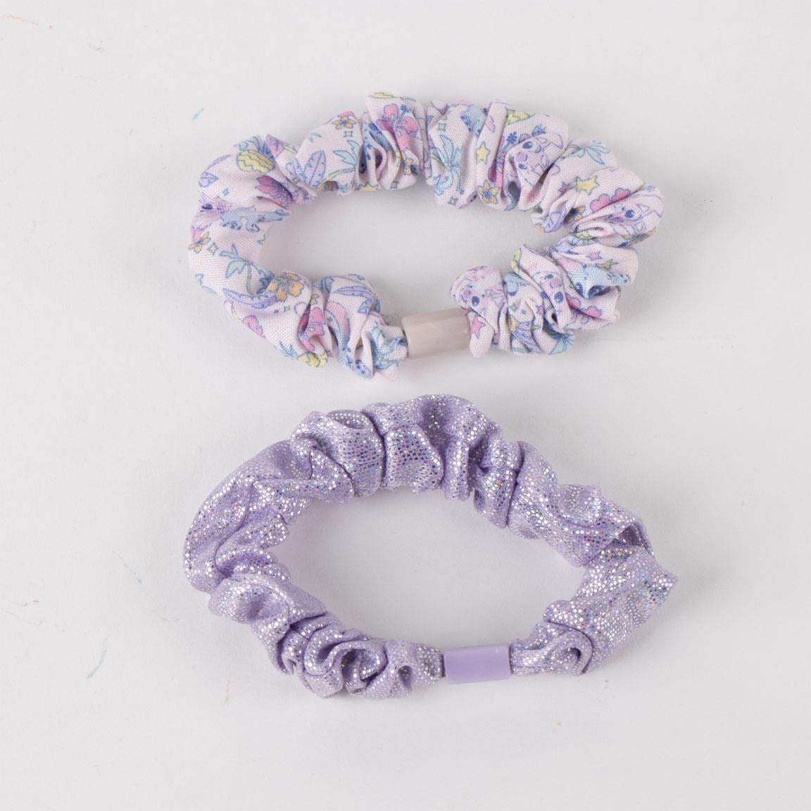 Set Accessori per Capelli Lilo e Stitch Disney (Fermagli ed Elastici)