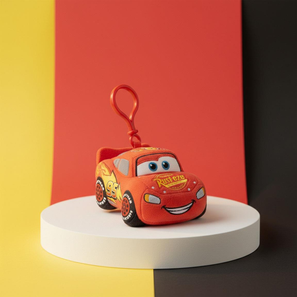 Portachiavi Peluche Saetta McQueen Cars Disney Pixar – Bag Clip Cerdá