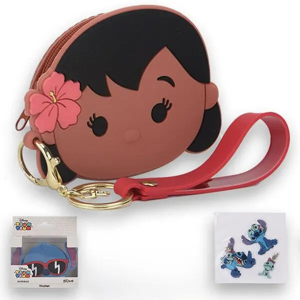 Portamonete Lilo e Stitch Disney in silicone Tsum Tsum 6 varianti