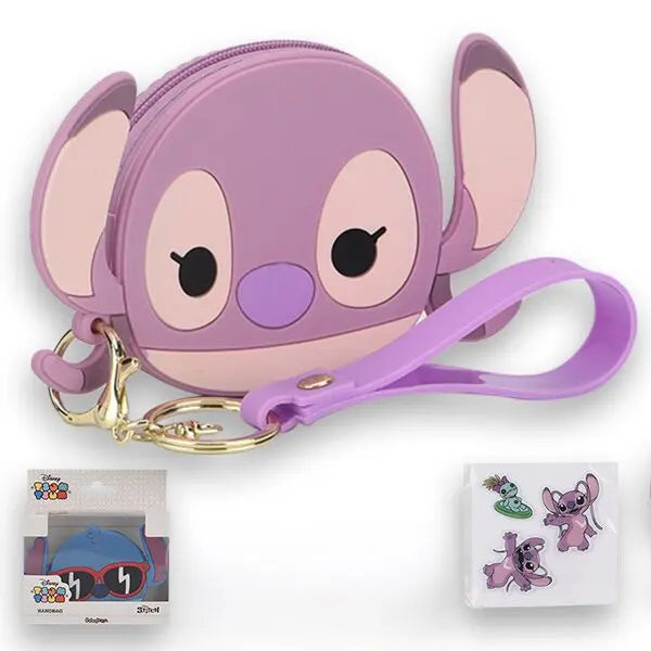 Portamonete Lilo e Stitch Disney in silicone Tsum Tsum 6 varianti