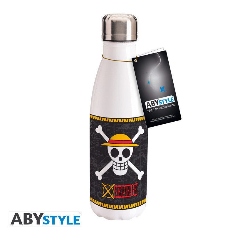 Bottiglia in alluminio One Piece Logo Teschio