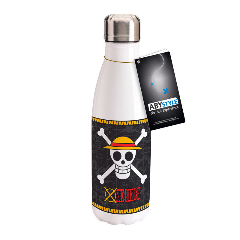 Bottiglia in alluminio One Piece Logo Teschio