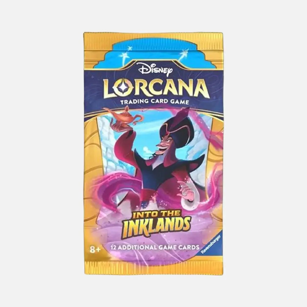 Disney Lorcana Busta da 12 carte Into The Inklands edizione inglese