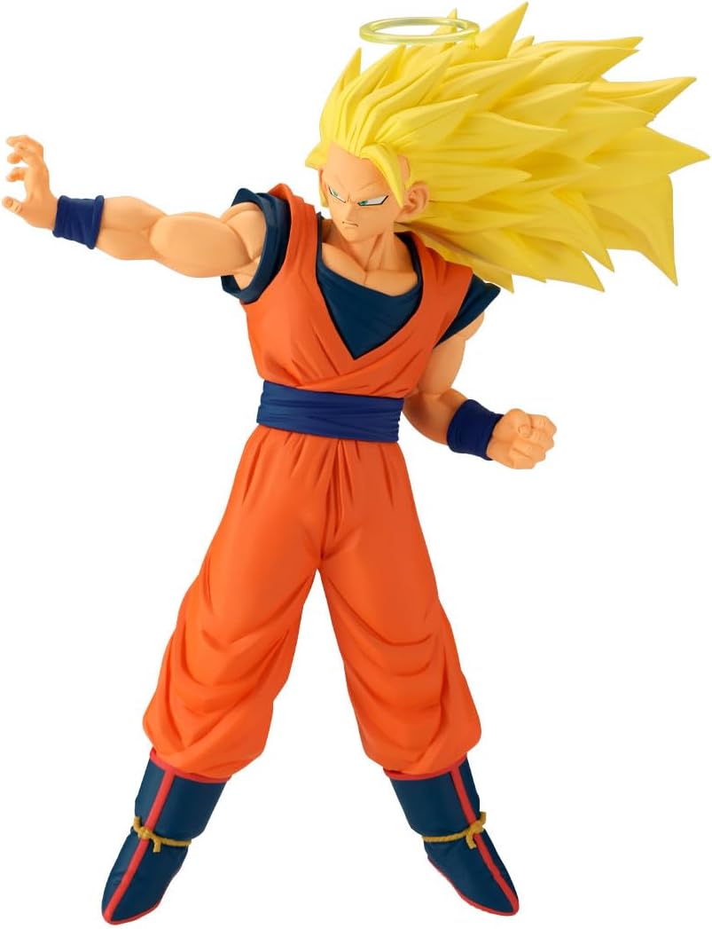 Dragon Ball Z Match Makers Super Saiyan 3 Son Goku Statua 17Cm