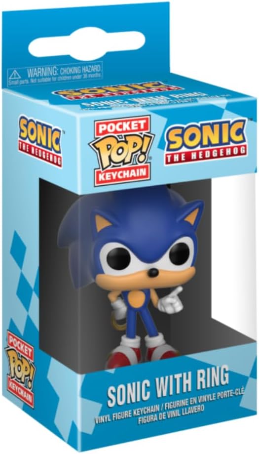 Funko Pocket Sonic with ring 4cm