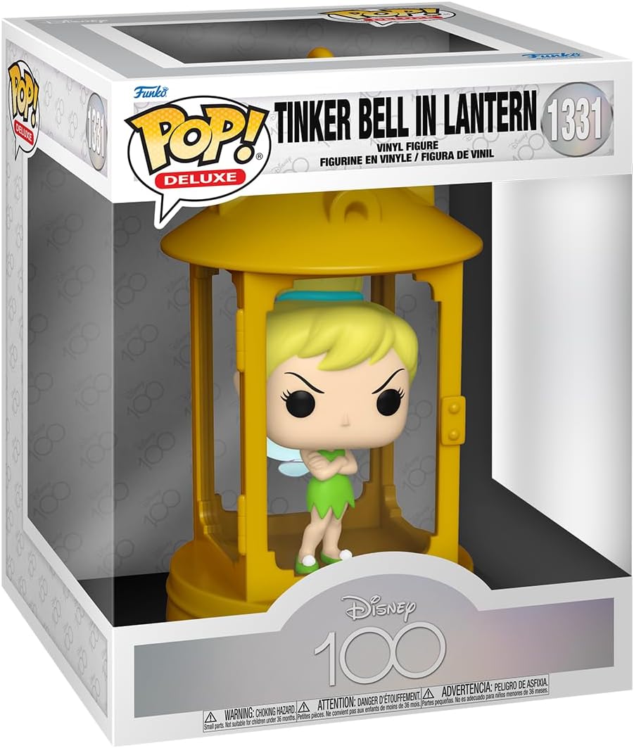 Funko Pop Tinker bell in lantern 1331 Peter Pan Disney 100