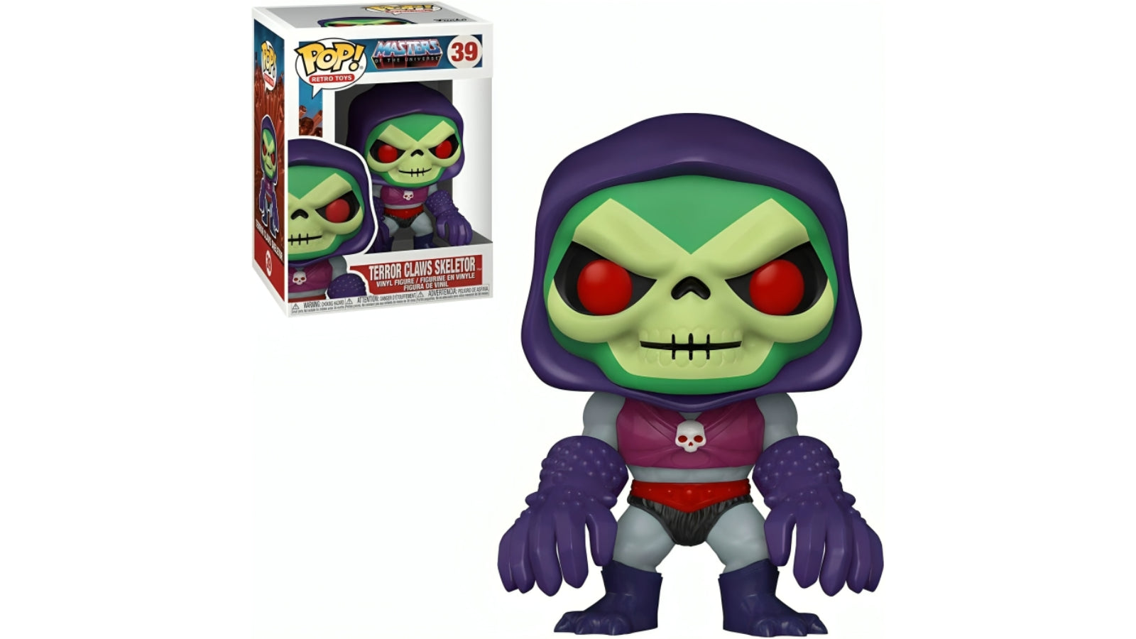 Funko Pop Terror Claws Skeletor 39 Master of the Universe