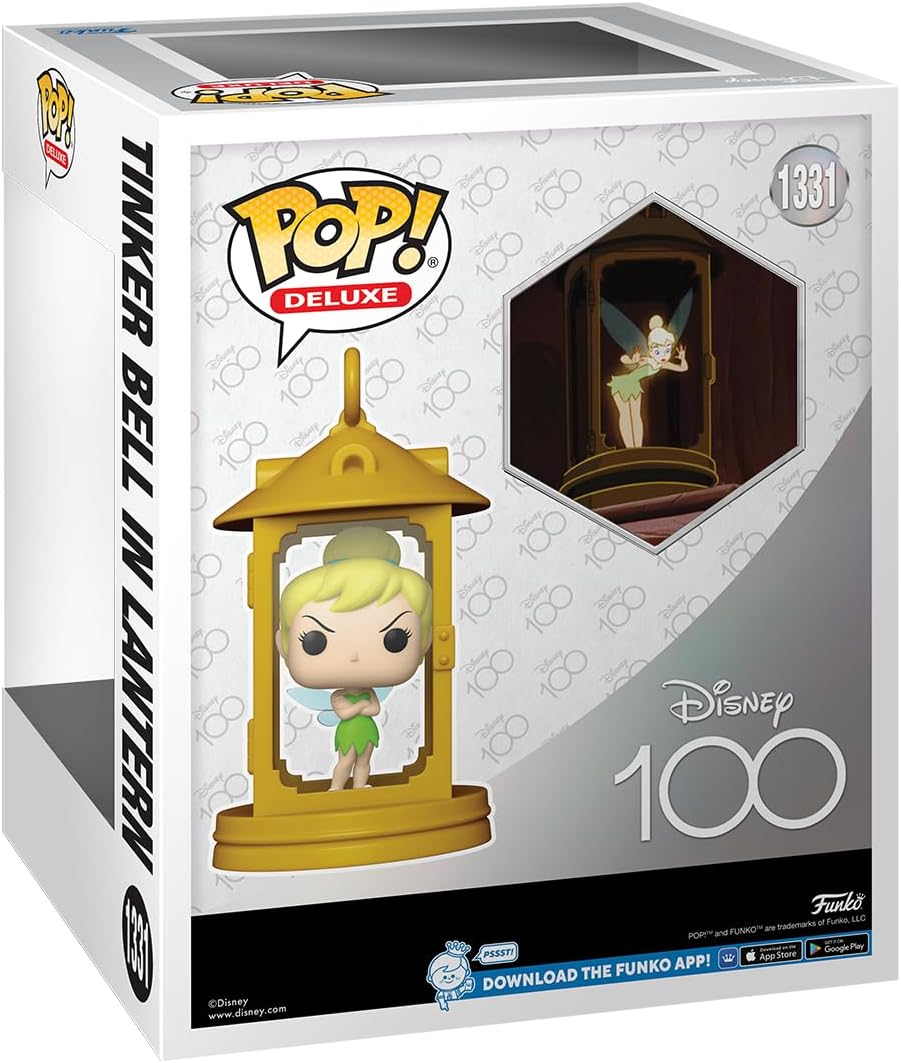 Funko Pop Tinker bell in lantern 1331 Peter Pan Disney 100