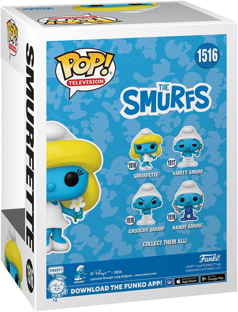 Funko POP SMURFETTE Puffetta 1516 SMURFS I Puffi