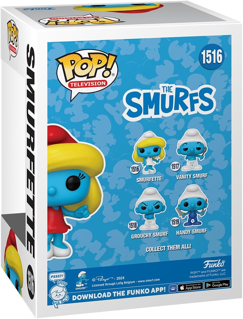Funko POP SMURFETTE Puffetta 1516 SMURFS  I Puffi CHASE