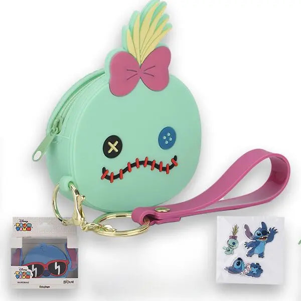 Portamonete Lilo e Stitch Disney in silicone Tsum Tsum 6 varianti