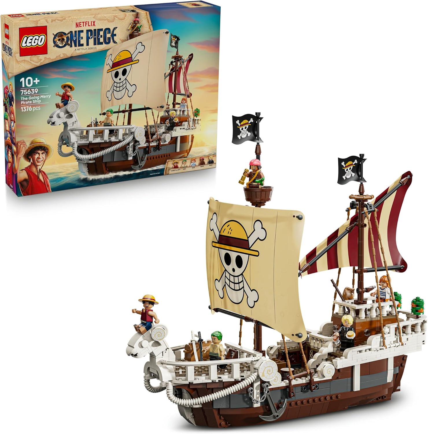 Lego One Piece The Going Merry Pirate Ship