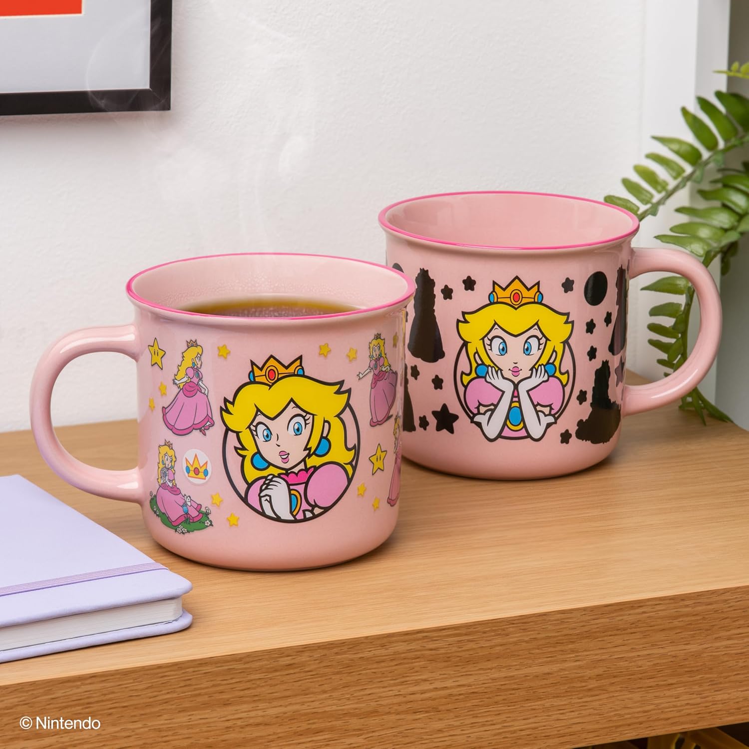 Tazza Super Mario Peach termosensibile tazza magica