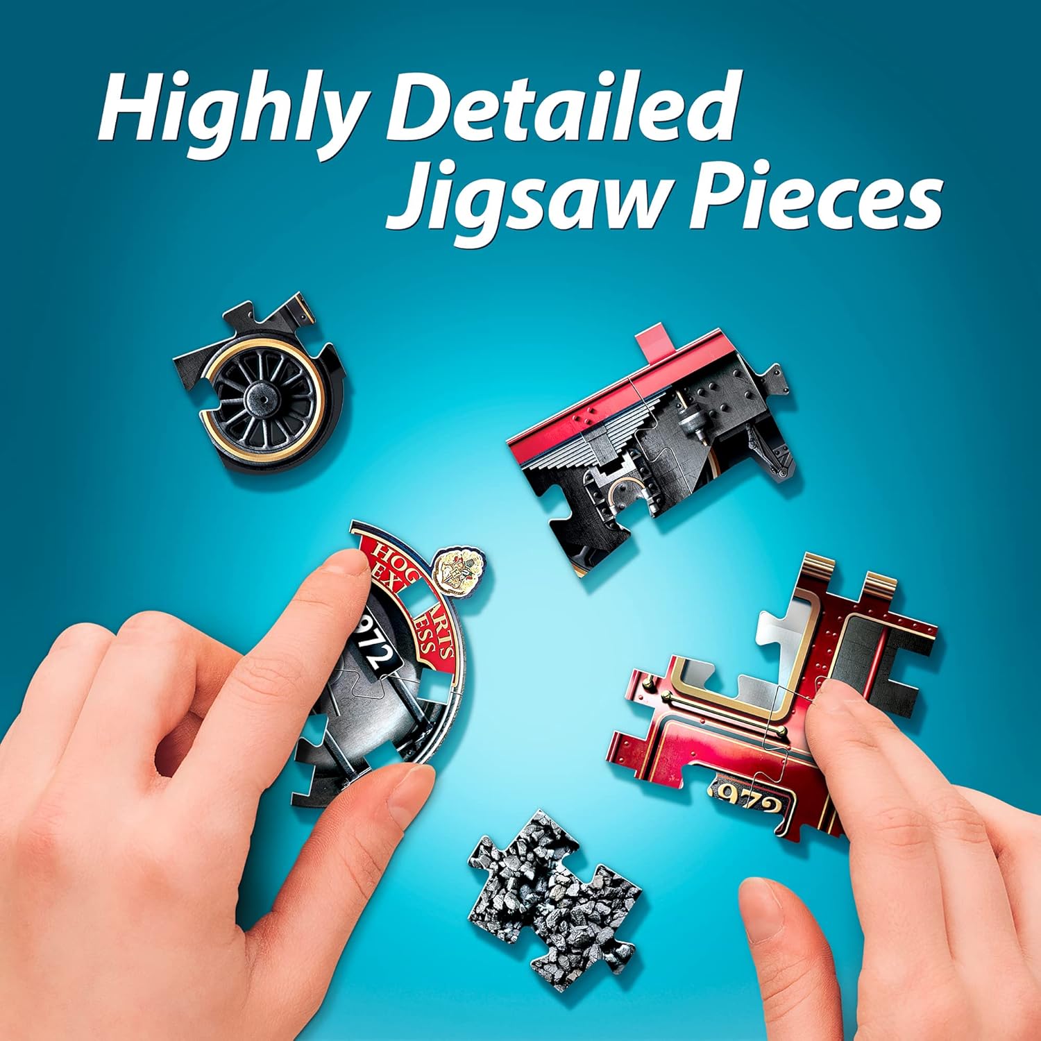 Hogwarts Express Harry Potter Puzzle 3D wrebbit 460 pz