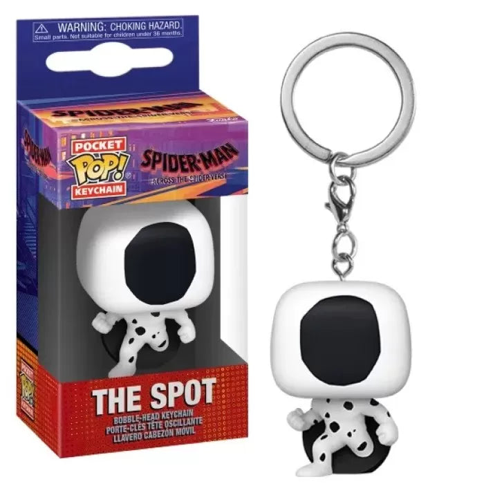 Pocket Pop Keychain Spider Man Across the Spider Verse The Spot
