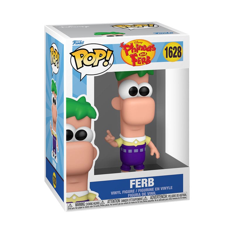Funko Pop Ferb 1628 Phineas and Ferb Disney