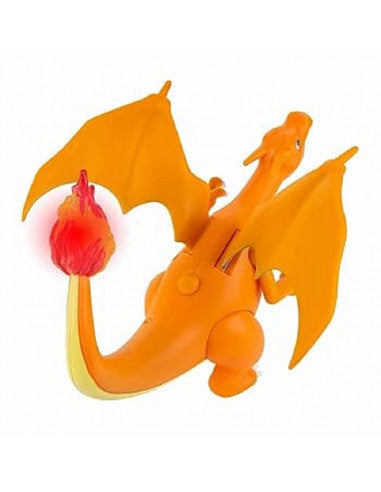 Action Figure Deluxe Charizard Flame and Fight Pokemon