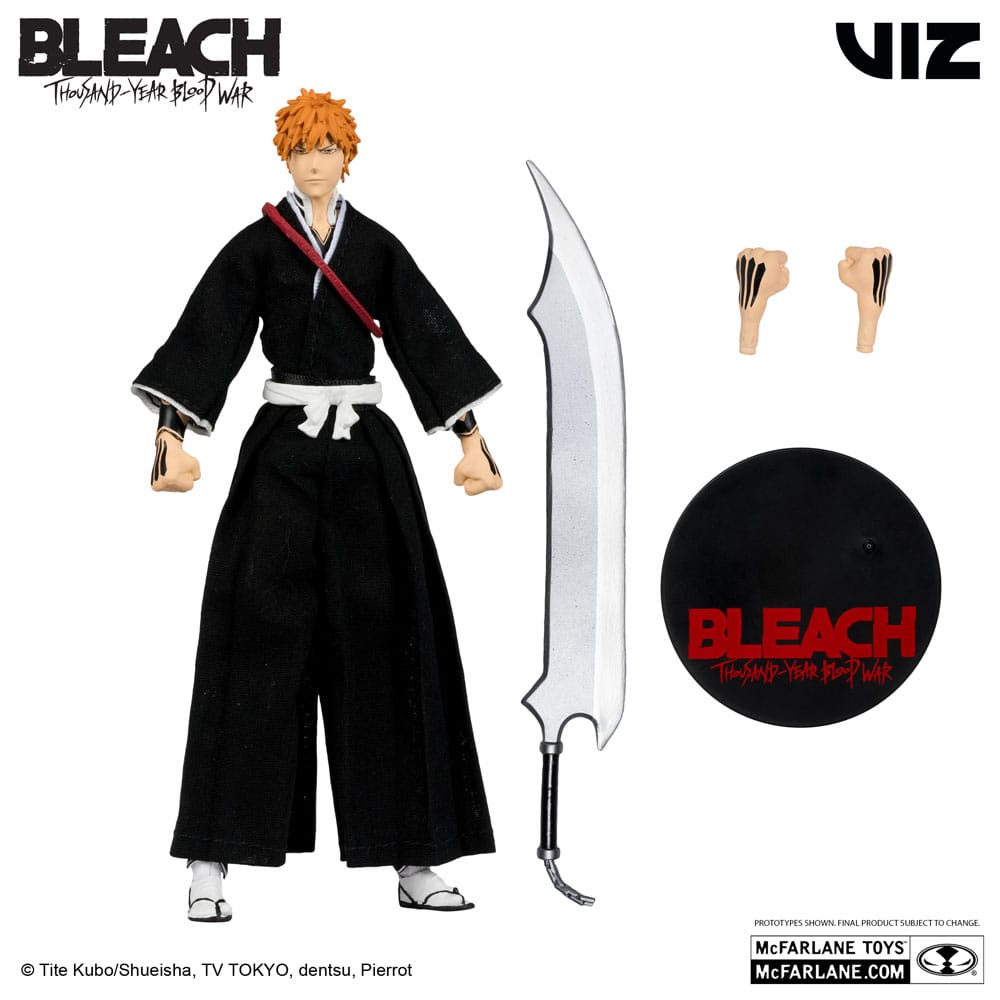Action Figure Ichigo Kurosaki Bleach Thousand-Year Blood War 18 cm