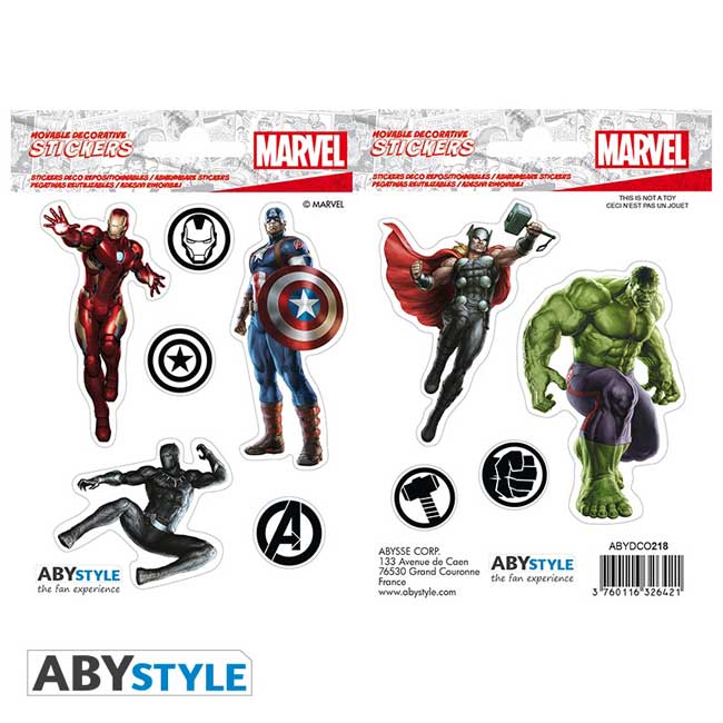 Adesivi Avengers Marvel
