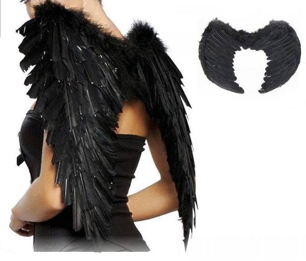 Ali Nere Adulto Halloween
