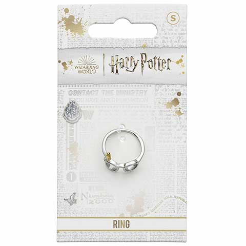 Anello Occhiali e Saetta Harry Potter