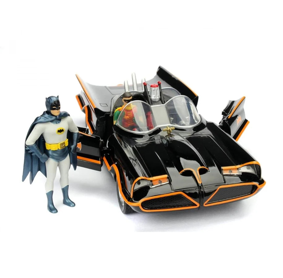 Batman e Batmobile classica serie tv 1966 scala 1 a 24