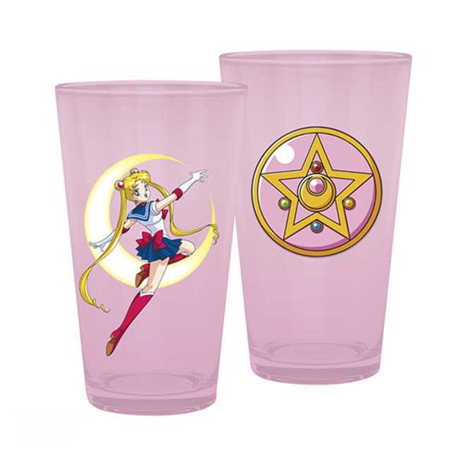 Bicchiere grande in vetro Sailor Moon