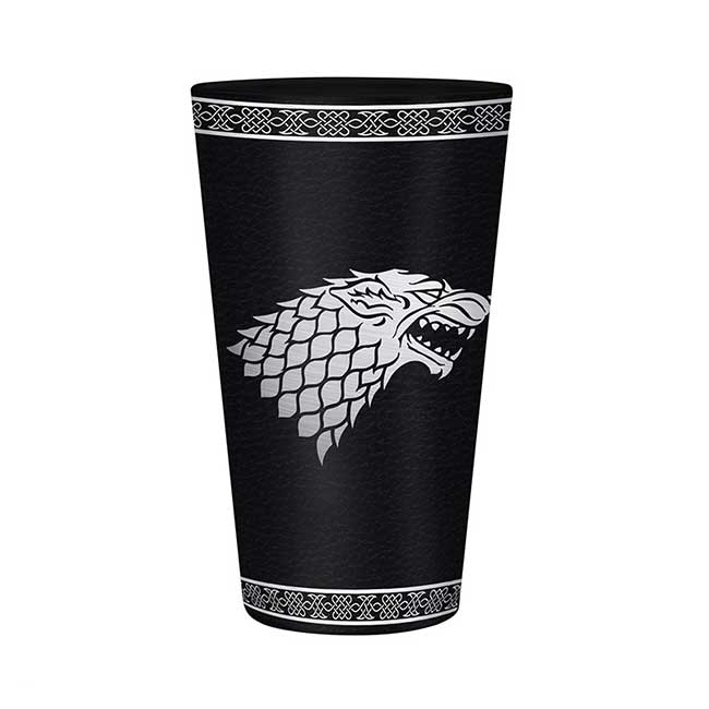Bicchiere in vetro Game of Thrones Stark