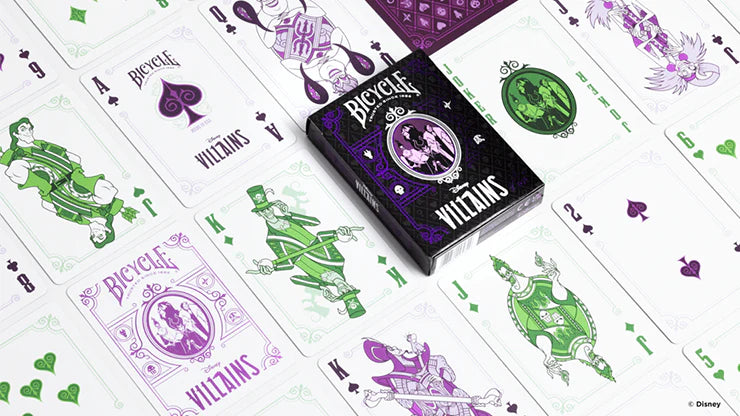 Bicicle Carte da Gioco Disney Villains