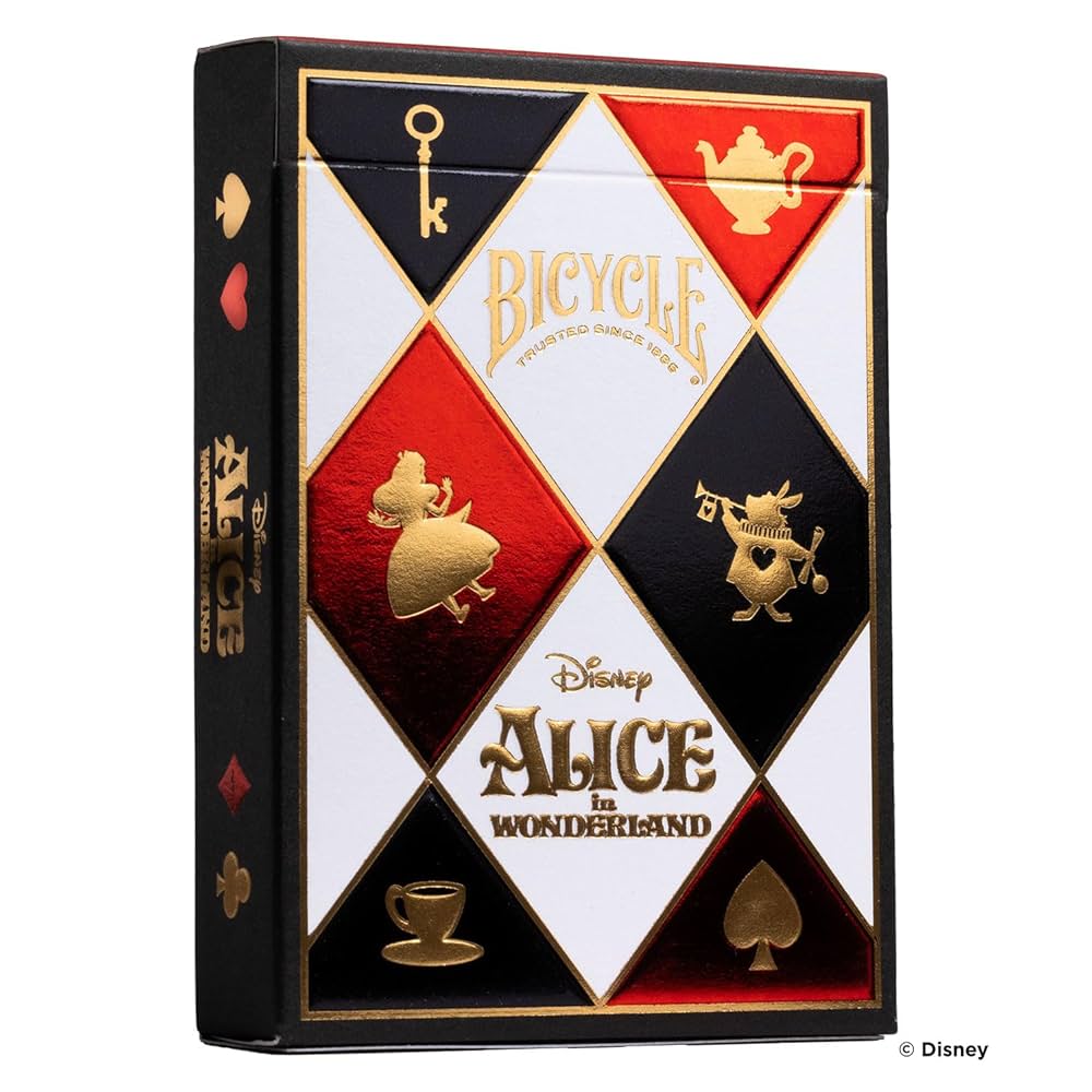 Bicycle Carte da Gioco Alice in Wonderland Disney