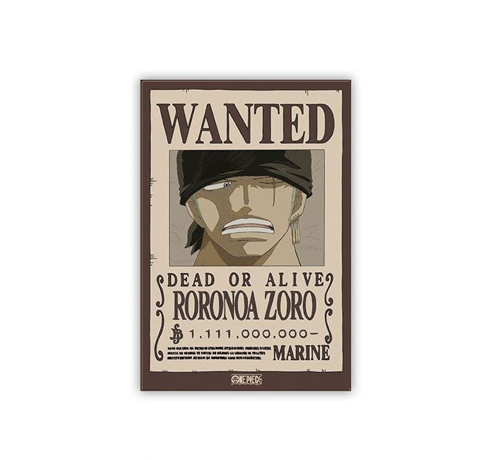 Calamita Roronoa Zoro Wanted One Piece
