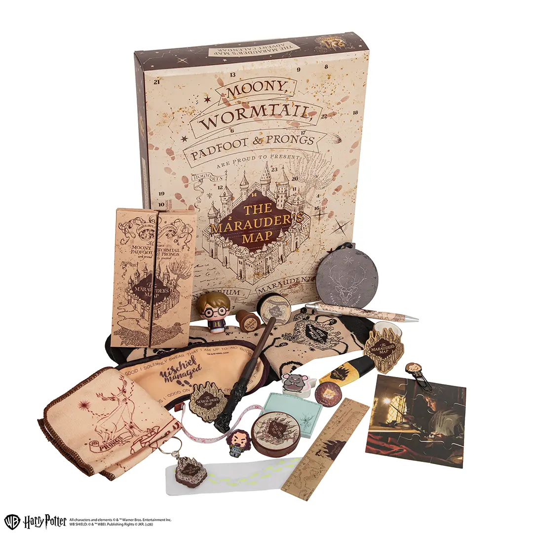 Calendario dell’Avvento Harry Potter Mappa del Malandrino 2026