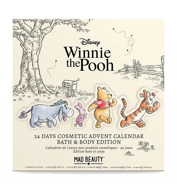 Calendario Avvento Winnie the Pooh  Disney 24 Giorni Mad Beauty