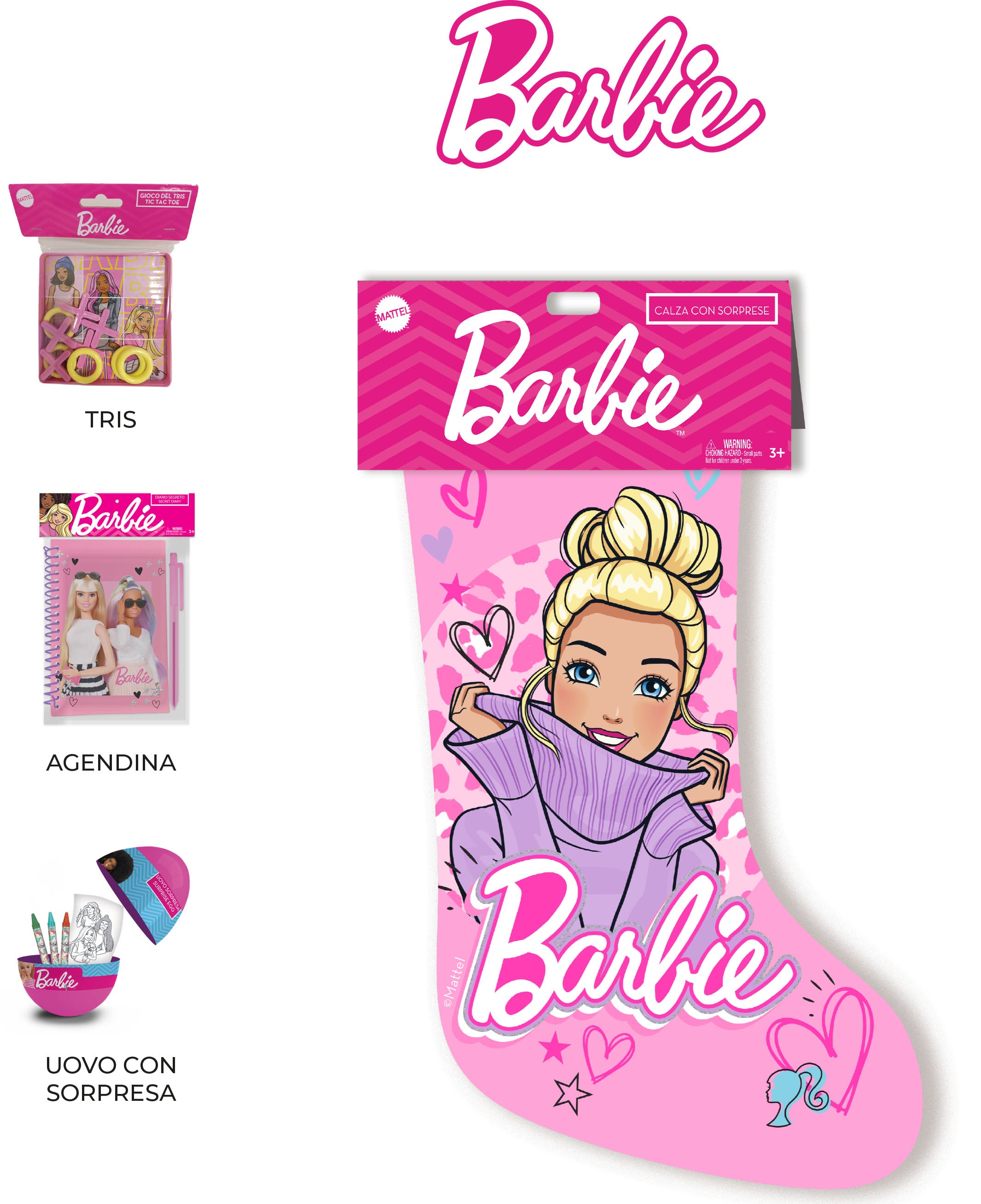 Calza Epifania con Sorprese Barbie