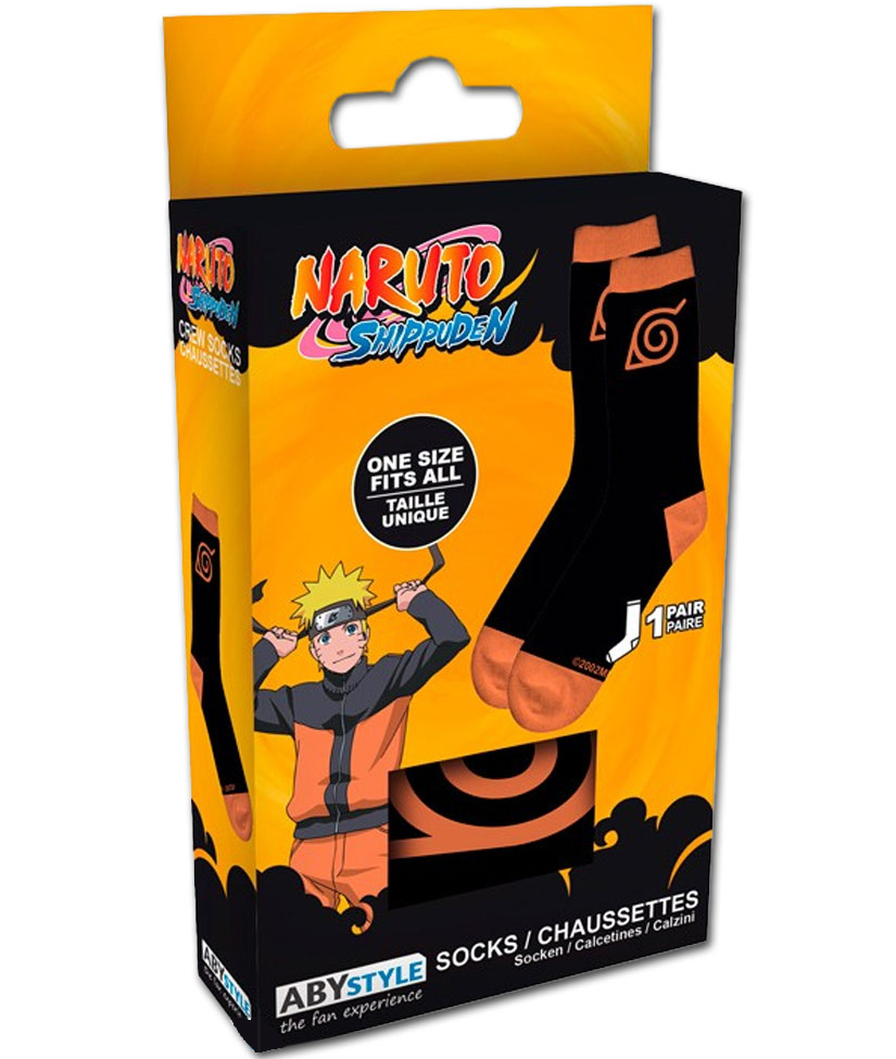 Calze Naruto Shippuden Konoha Taglia Unica
