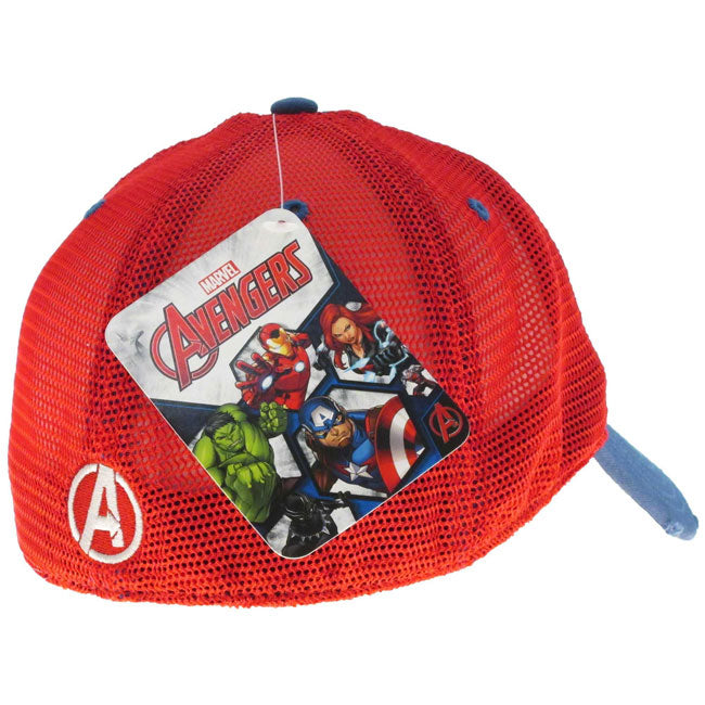 Cappello con visiera Capitan america scudo Marvel