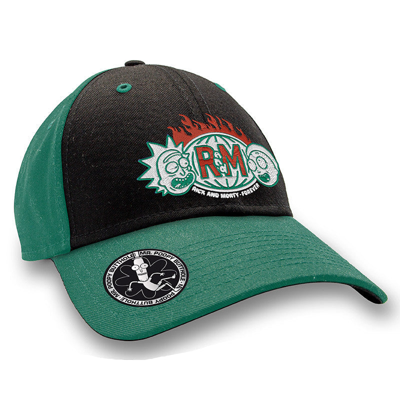 Cappello Rick e Morty Verde e Nero