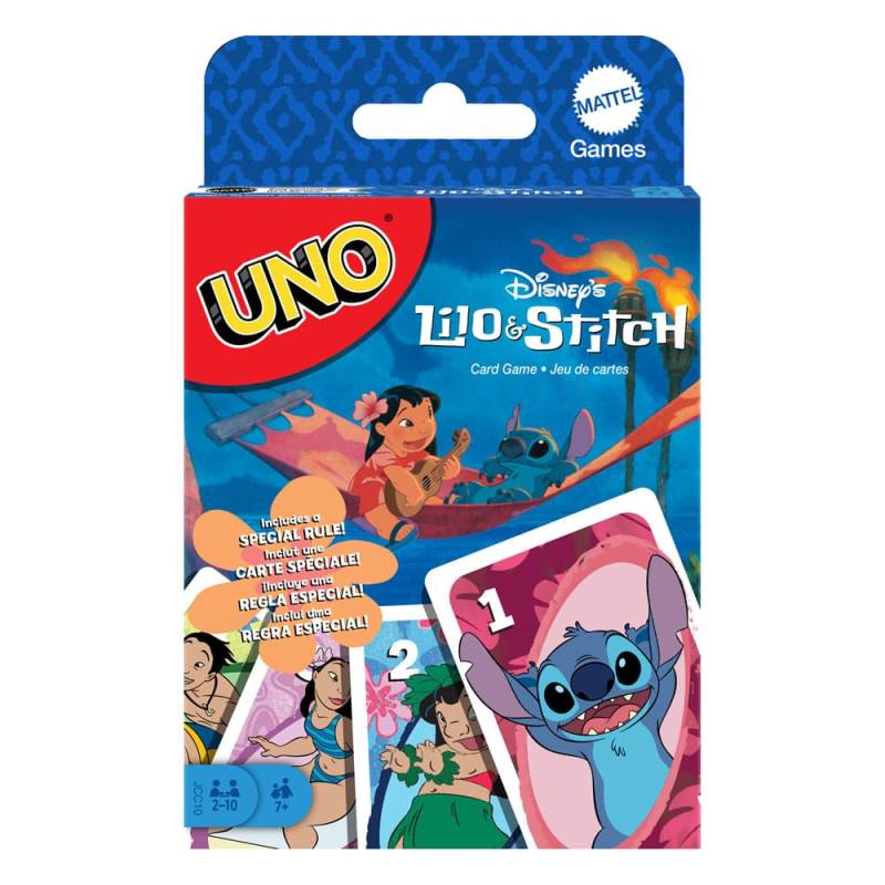 Carte UNO Lilo e Stitch Disney