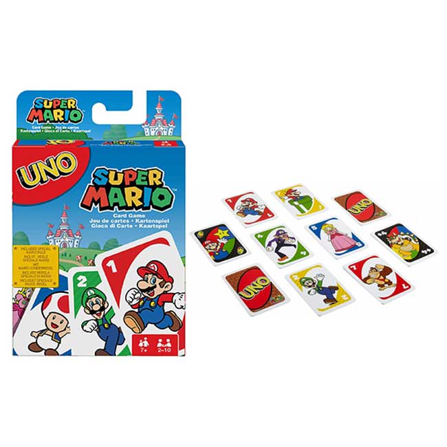 Carte UNO Super Mario