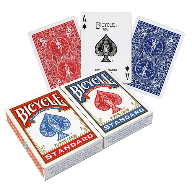 Carte da gioco Bicycle Standard doppio mazzo