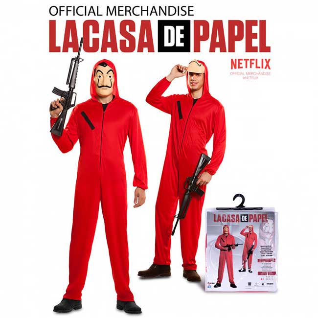 Costume casa de papel official merchandise