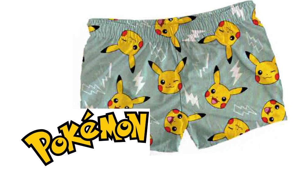 Costume da Bagno Pikachu Pokemon Verde chiaro Bambini
