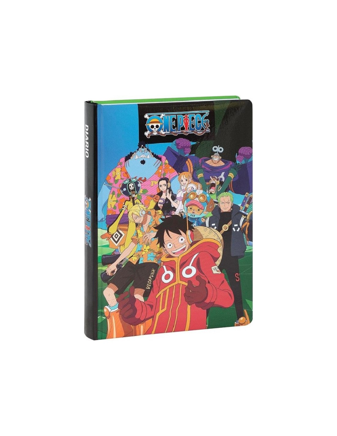 Diario One Piece Verde