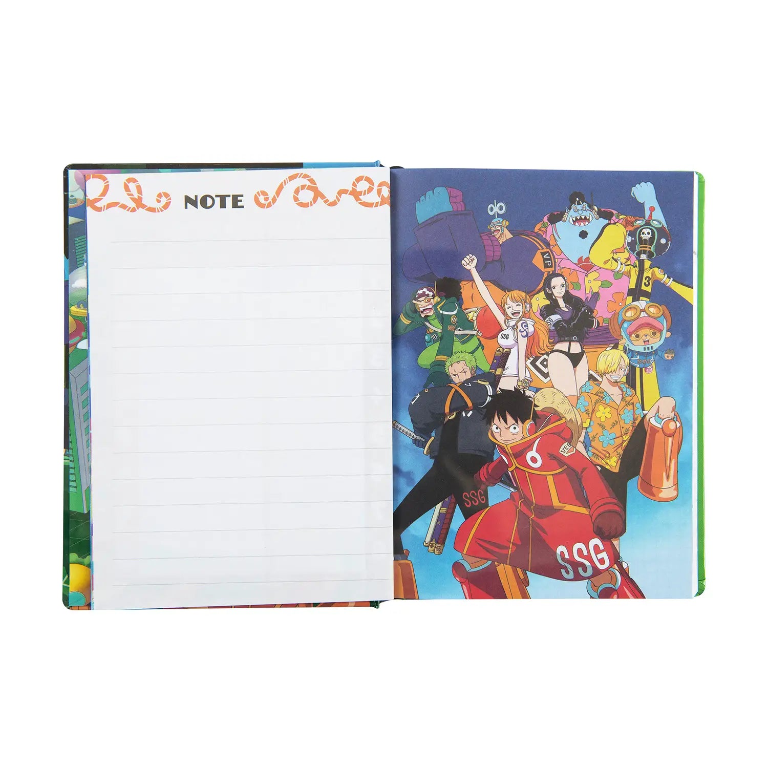 Diario One Piece Verde